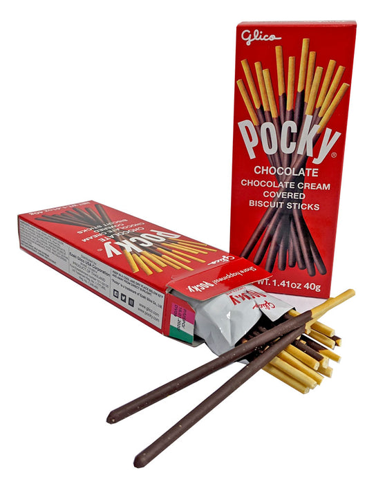 Glico Pocky Chocolate 1.41oz - 10ct