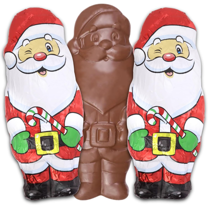 Palmer Santa Claus Solid Milk Chocolate 4oz 24ct