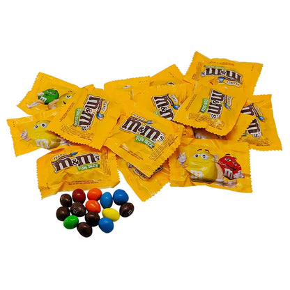 M&M Peanut Snack Size Candy Bag - 11.23oz