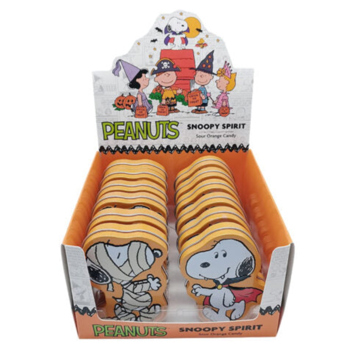 Snoopy Peanuts Spirit Tins 1.5oz - 12ct