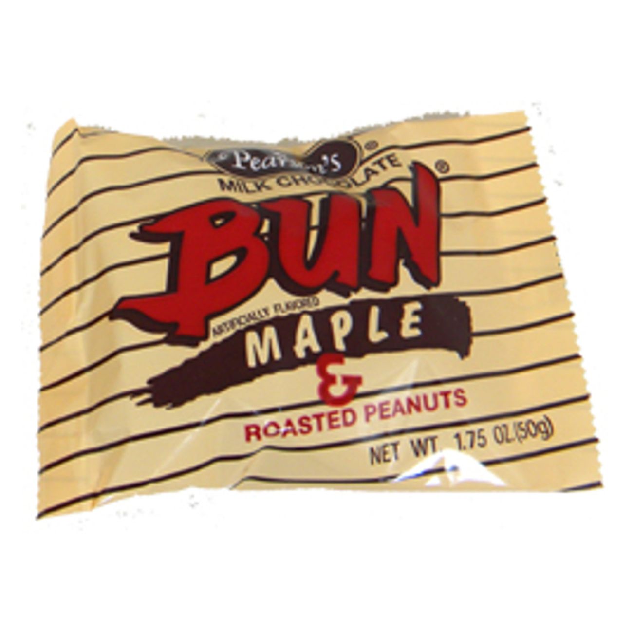Pearson's Bun Maple Candy Bar 1.75oz - 24ct
