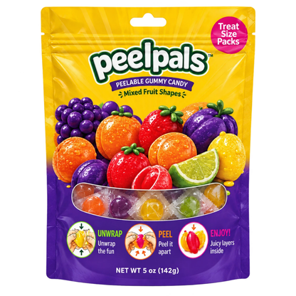 Peelable Gummy Mixed Assortment 5oz 12ct