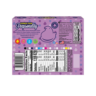 Peeps Marshmallow Chicks Purple  3oz - 36ct