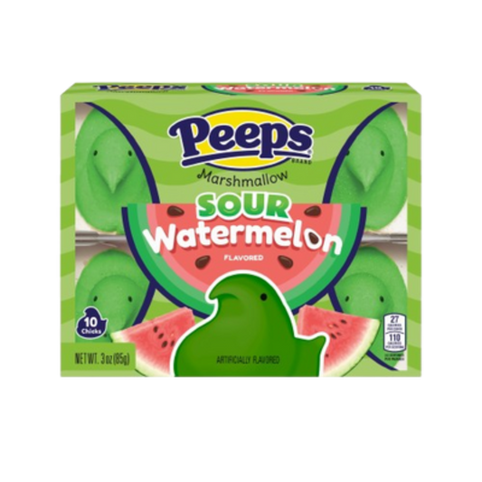 Peeps Sour Watermelon 3oz - 36ct