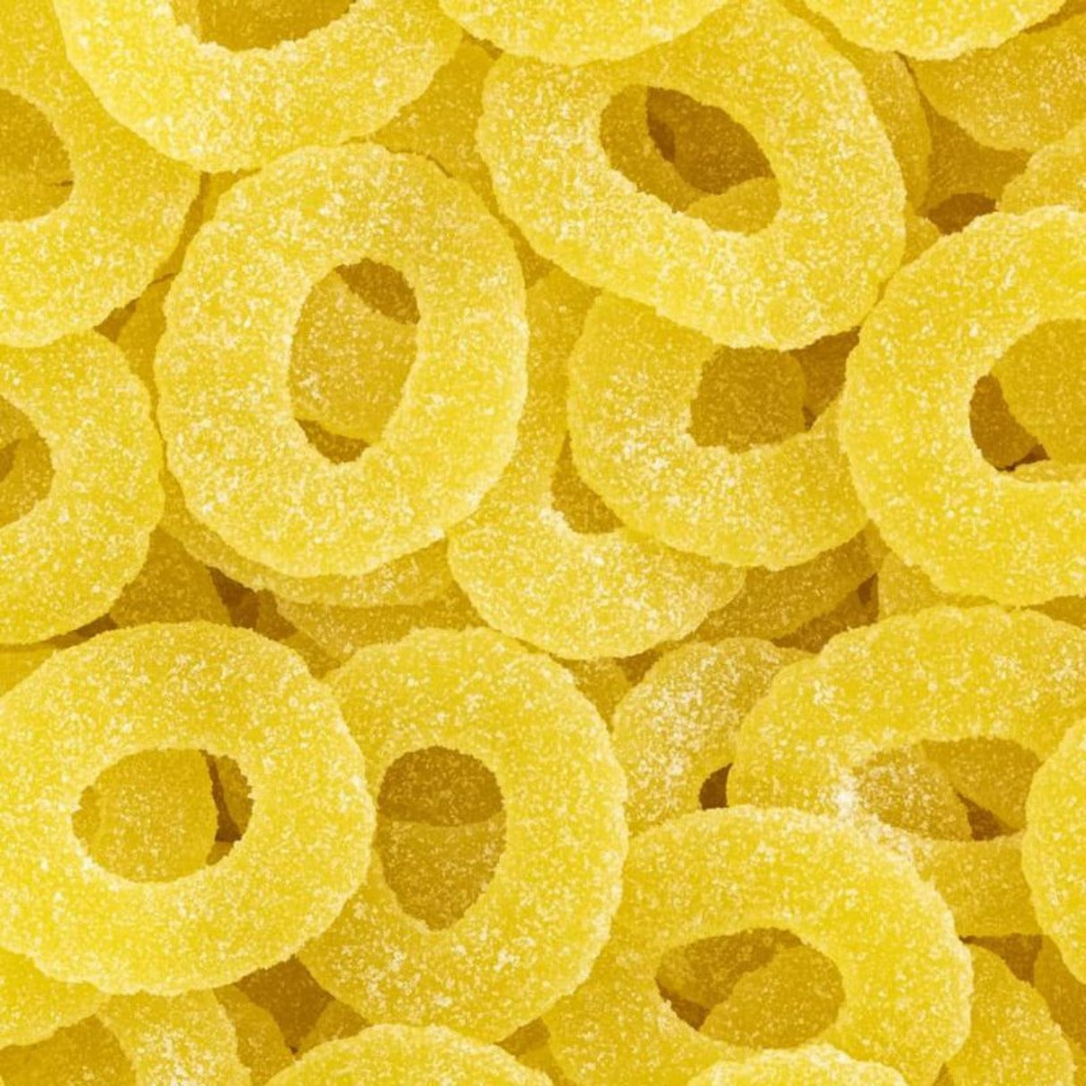 Vidal Gummi Pineapple Rings Bulk 2.2lbs - 1ct