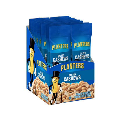 Planters Salted Cashews 1.5oz - 18ct