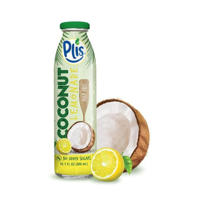 Ricky Joy Plis Coconut Lemonade Pulp Free 10.1 fl oz - 12ct