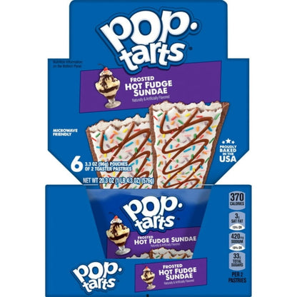 Pop-Tarts Frosted Hot Fudge Sundae 3.38oz - 6ct