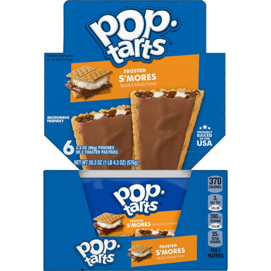 Pop-Tarts Frosted S'mores 3.67oz - 6ct