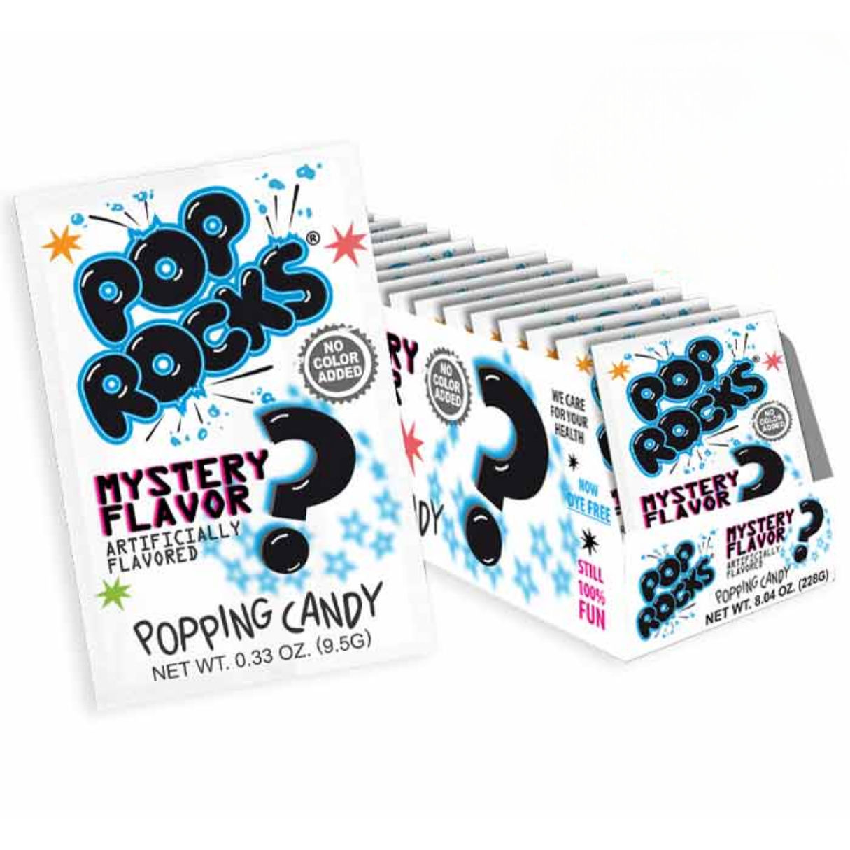 Pop Rocks Mystery Flavor Popping Candy .33oz (24ct)