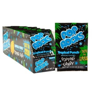 Pop Rocks Tropical Punch Popping Candy .33oz - 24ct