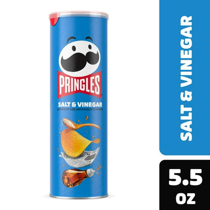 Pringles Salt & Vinegar Crisps 5.5oz - 14ct