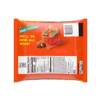 Reese's Fast Break Snack Size Bars 10.1oz - 6ct