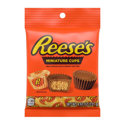 Reese's Miniatures Peg Bag 4.6oz - 12ct