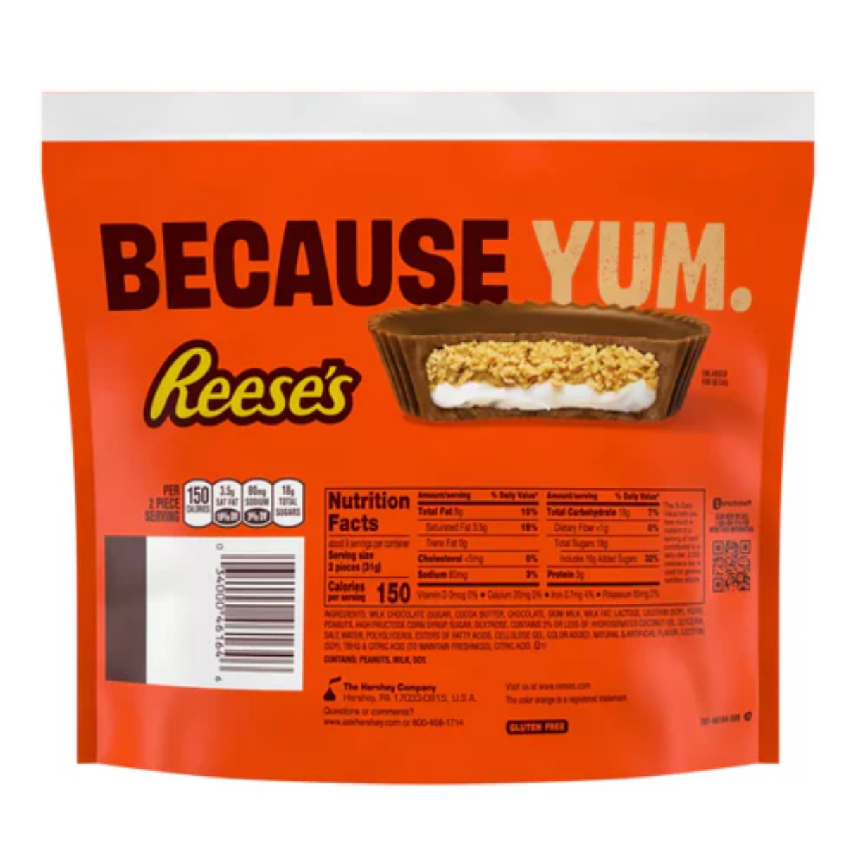 Reese's Marshmallow Snack Size Cups 9.35oz 8ct