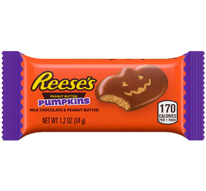 Reese's Peanut Butter Pumpkins Halloween Candy 1.2oz - 36ct