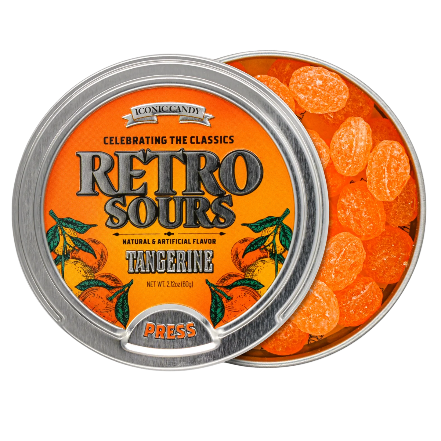 Retro Sours Tangerine 2.12oz 8ct