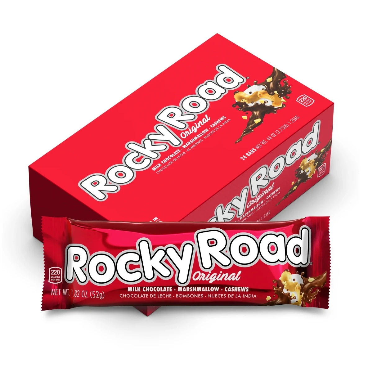 Rocky Road Candy Bar 1.82oz - 24ct