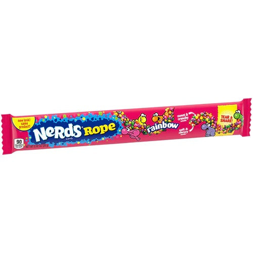 Nerds Rope Original Rainbow .92oz - 24ct – I Got Your Candy