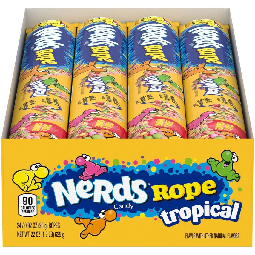 Nerds Rope Tropical .92oz - 24ct