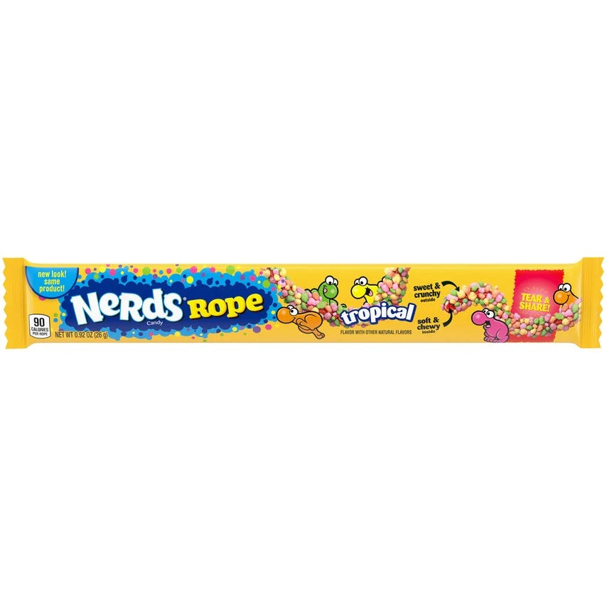 Nerds Rope Open Nerds Rope Tropical .92oz - 24ct – I Got Your Candy