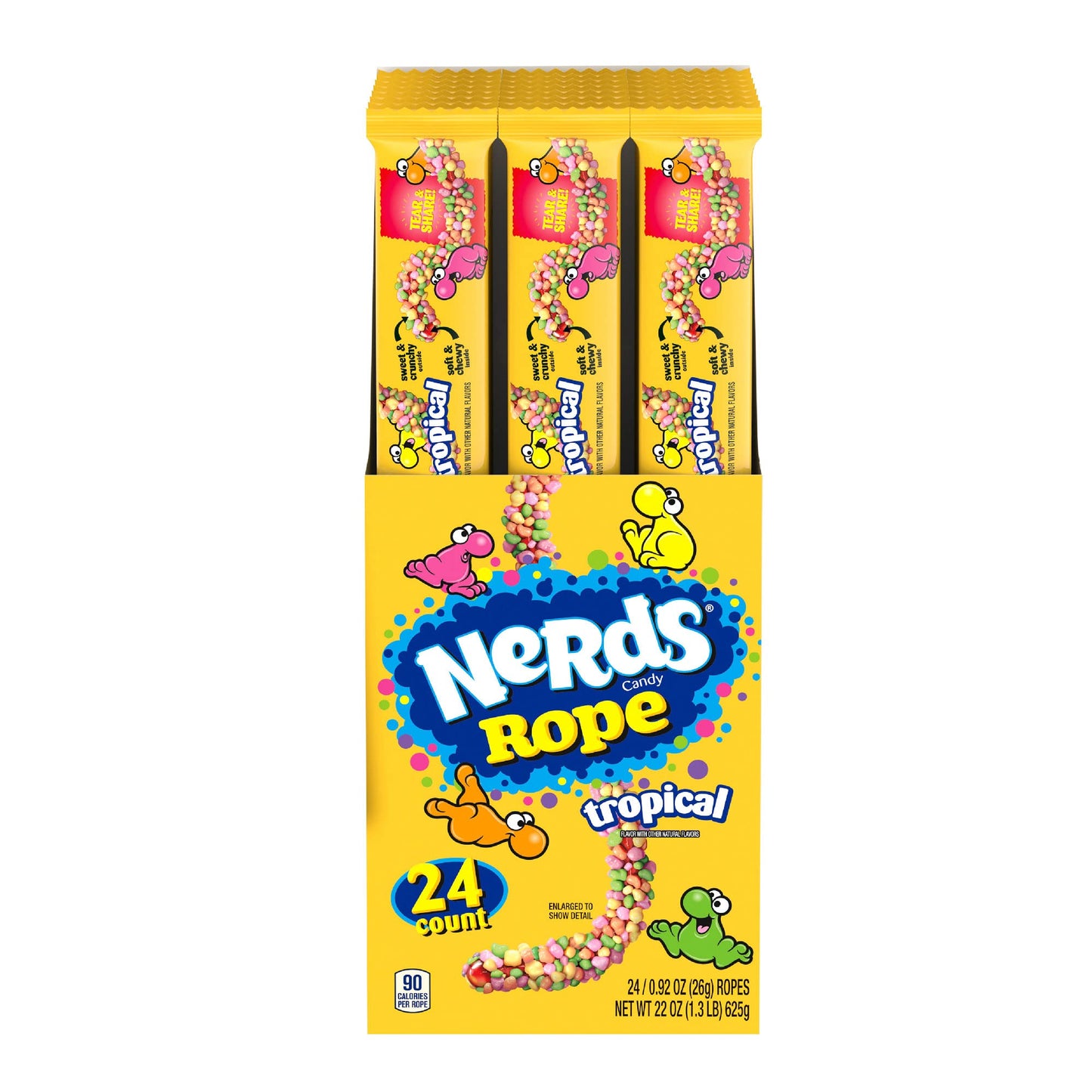 Nerds Rope Tropical .92oz - 24ct