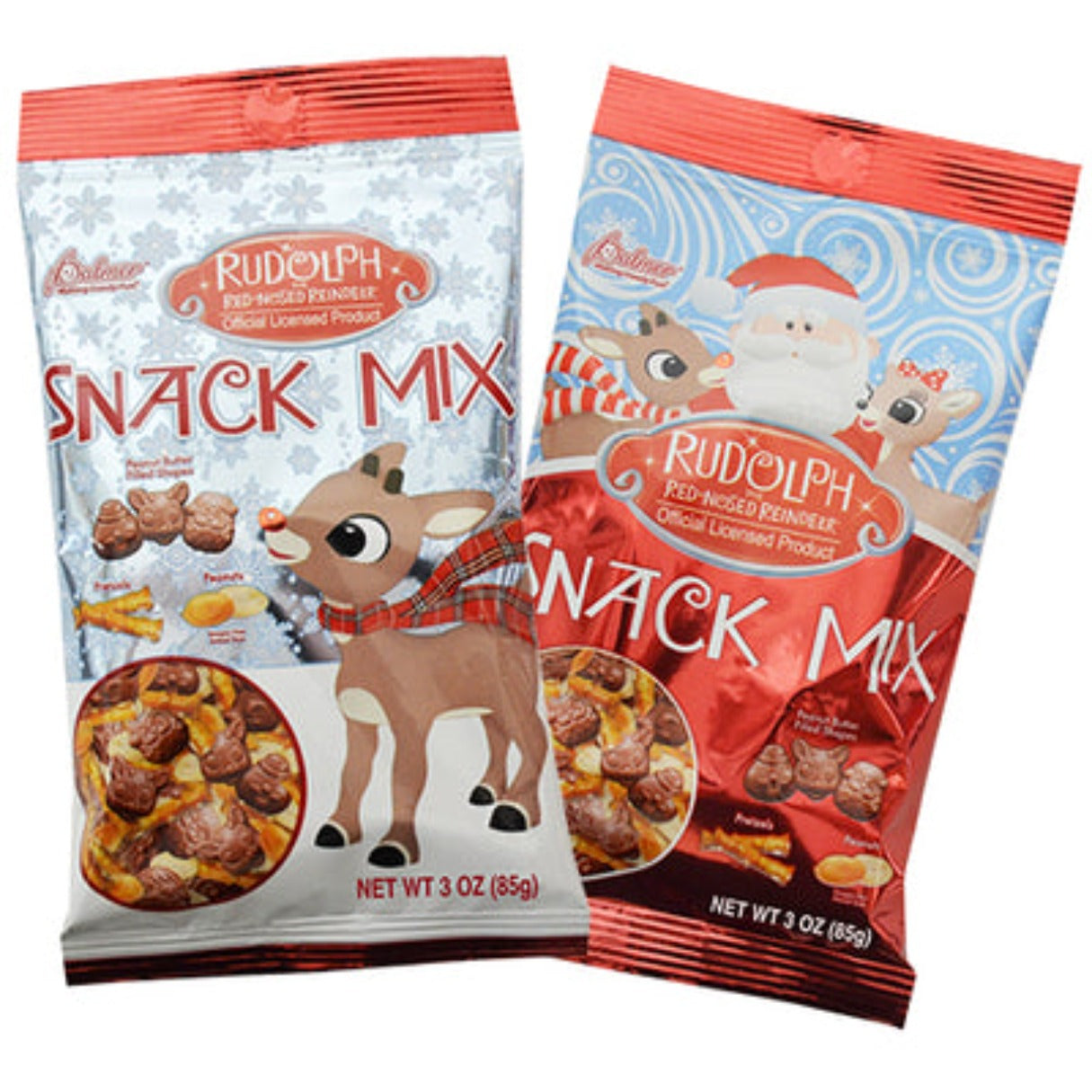 Rudolph Snack Mix Bag 35oz 12ct I Got Your Candy