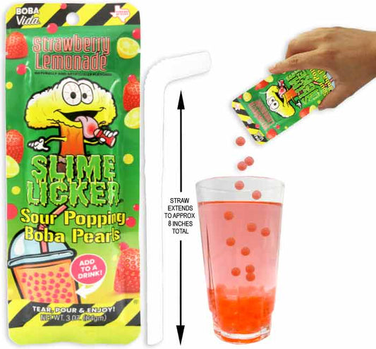 Bovavida Slime Strawberry Lemonade 3oz - 10ct