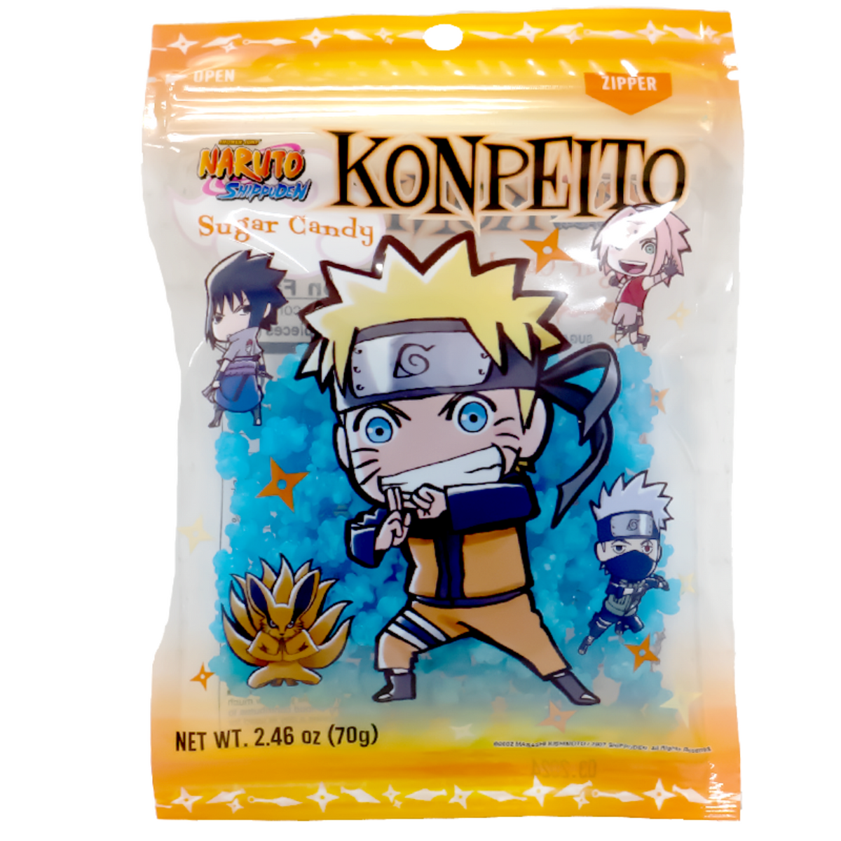 Naruto Shippuden Konpeito Sugar Candy 2.46oz 24ct