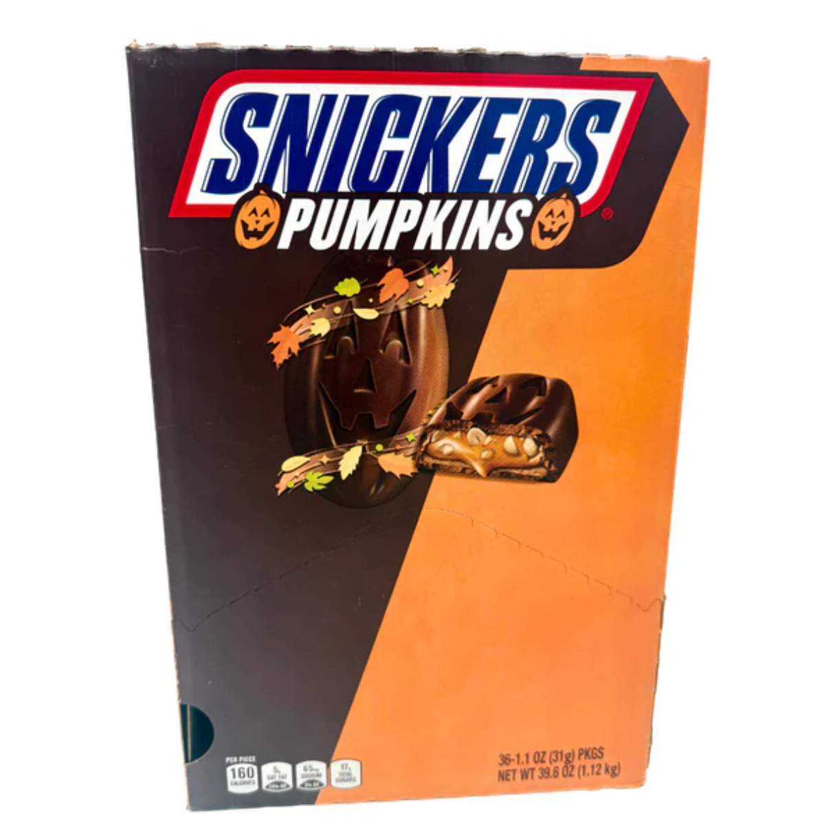 Snickers Pumpkins 1.1oz 36ct