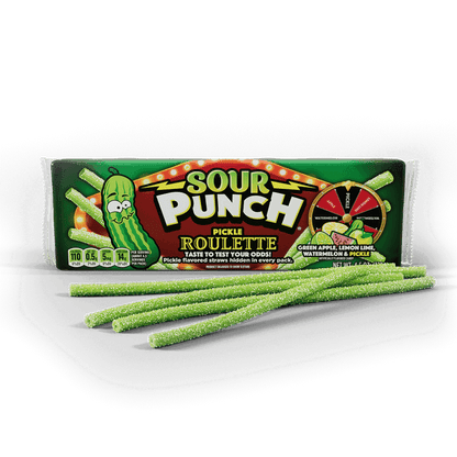 Sour Punch Pickle Roulette 4.5oz - 12ct