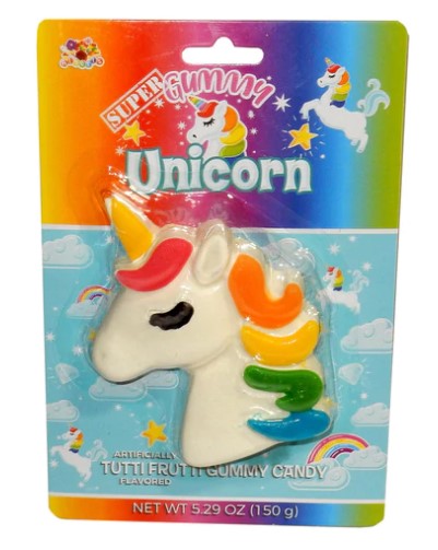 Super Gummy Unicorn 5.29oz - 12ct