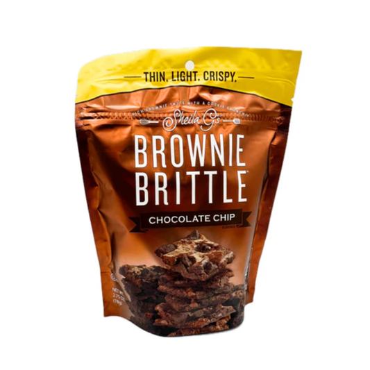 Sheila G's Chocolate Chip Brownie Brittle 2.75oz - 8ct