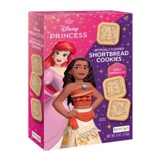 Shortbread Cookies Box - Disney Princess 6oz - 12ct
