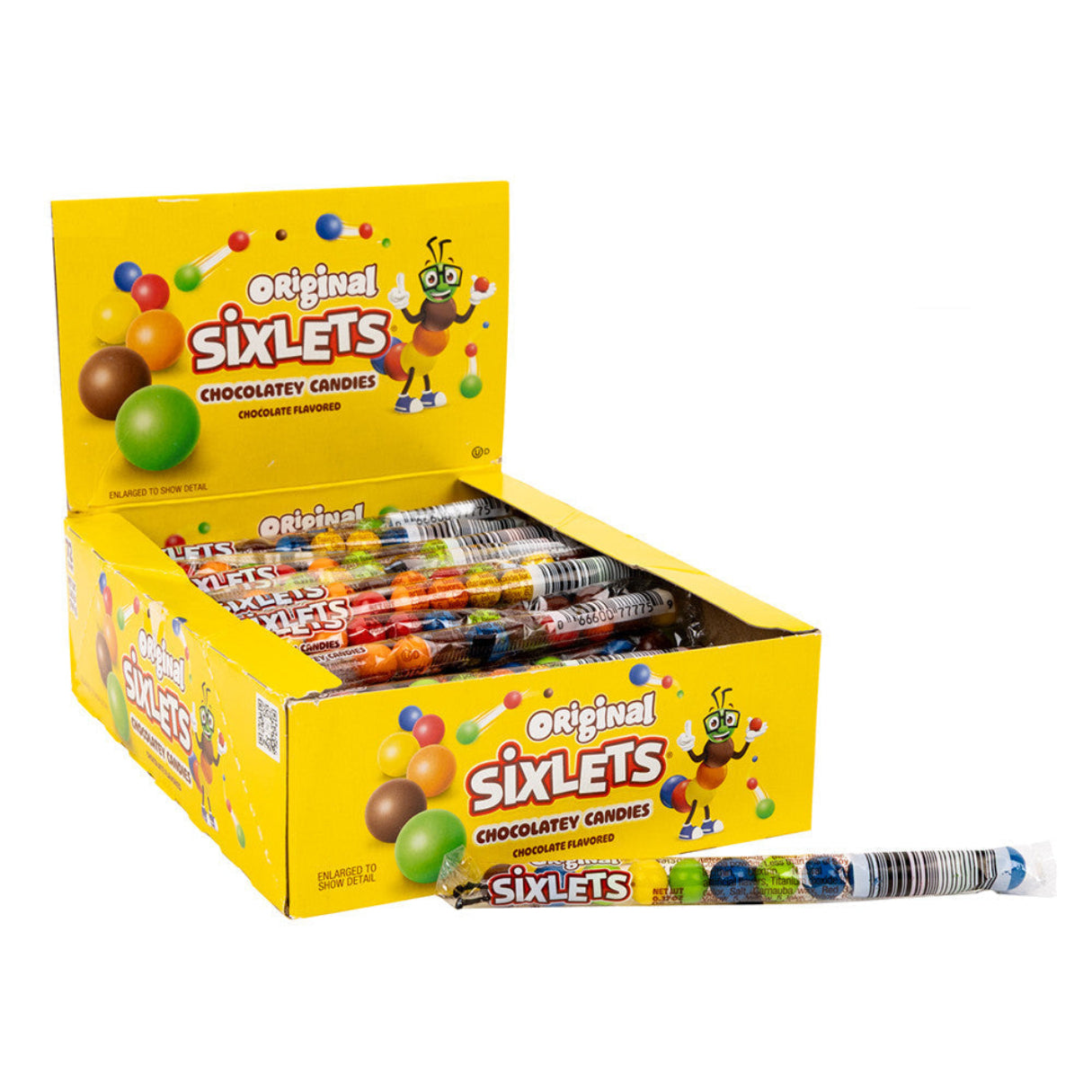 Sixlets Original Chocolatey Candies .36oz - 72ct