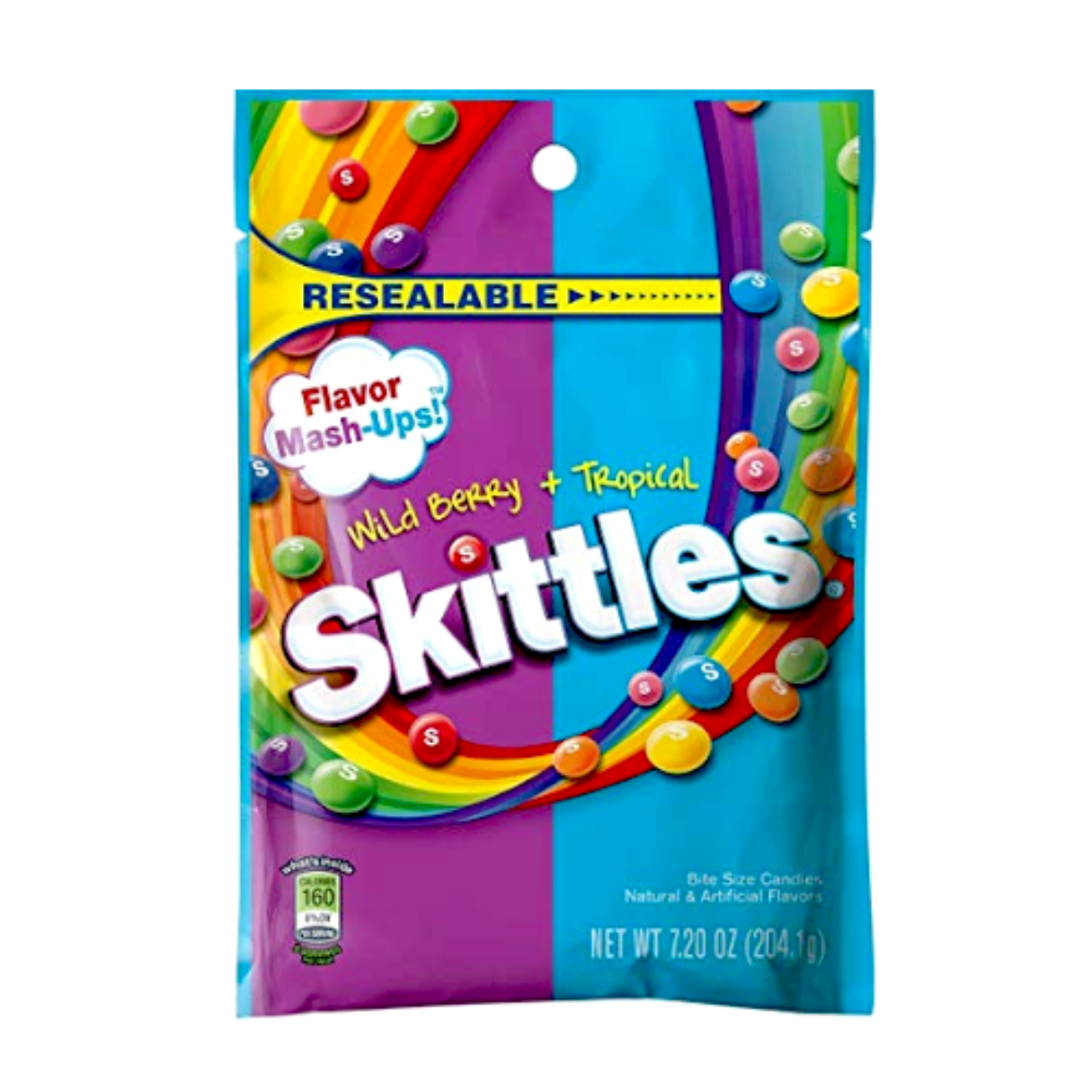 Skittles Flavor Mashups Tropical & Berry 7.20oz - 12ct