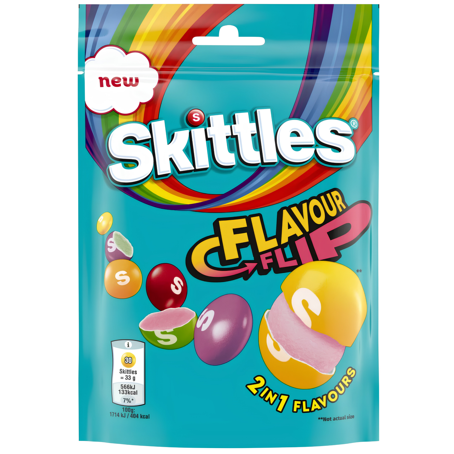 Skittles Flavour Flip Chewy Candy 136g 15ct
