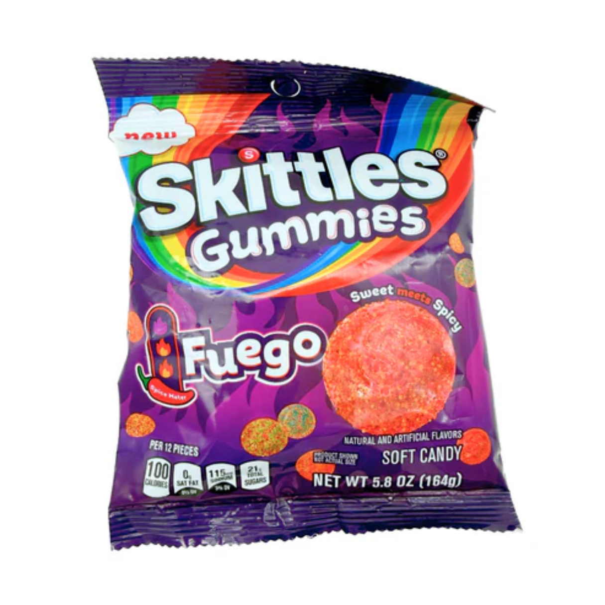 Skittles Gummies Fuego 5.8oz-12ct