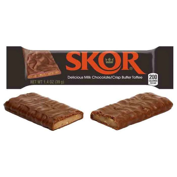 Skor Candy Bar 1.4oz - 18ct