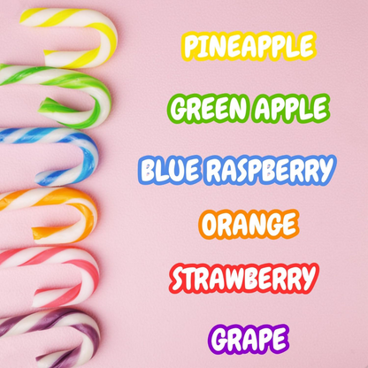 Smarties Mini Candy Canes 3.53oz 12ct