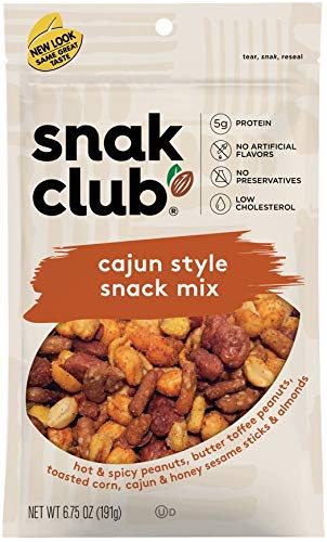 Snak Club Cajun Mix Bag 6.75oz - 6ct