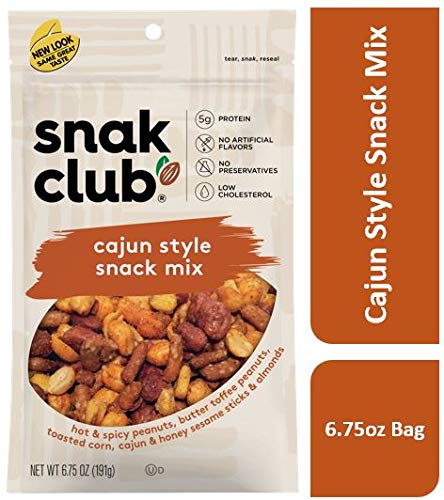 Snak Club Cajun Mix Bag 6.75oz - 6ct