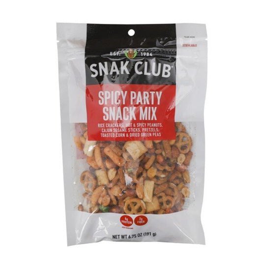 Snak Club Spicy Party Mix Bag 6.75oz - 6ct