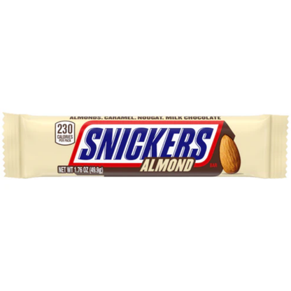 Snickers Almond Chocolate Bar 1.76oz 24ct