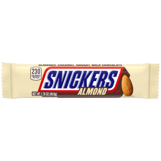 Snickers Almond Chocolate Bar 1.76oz 24ct