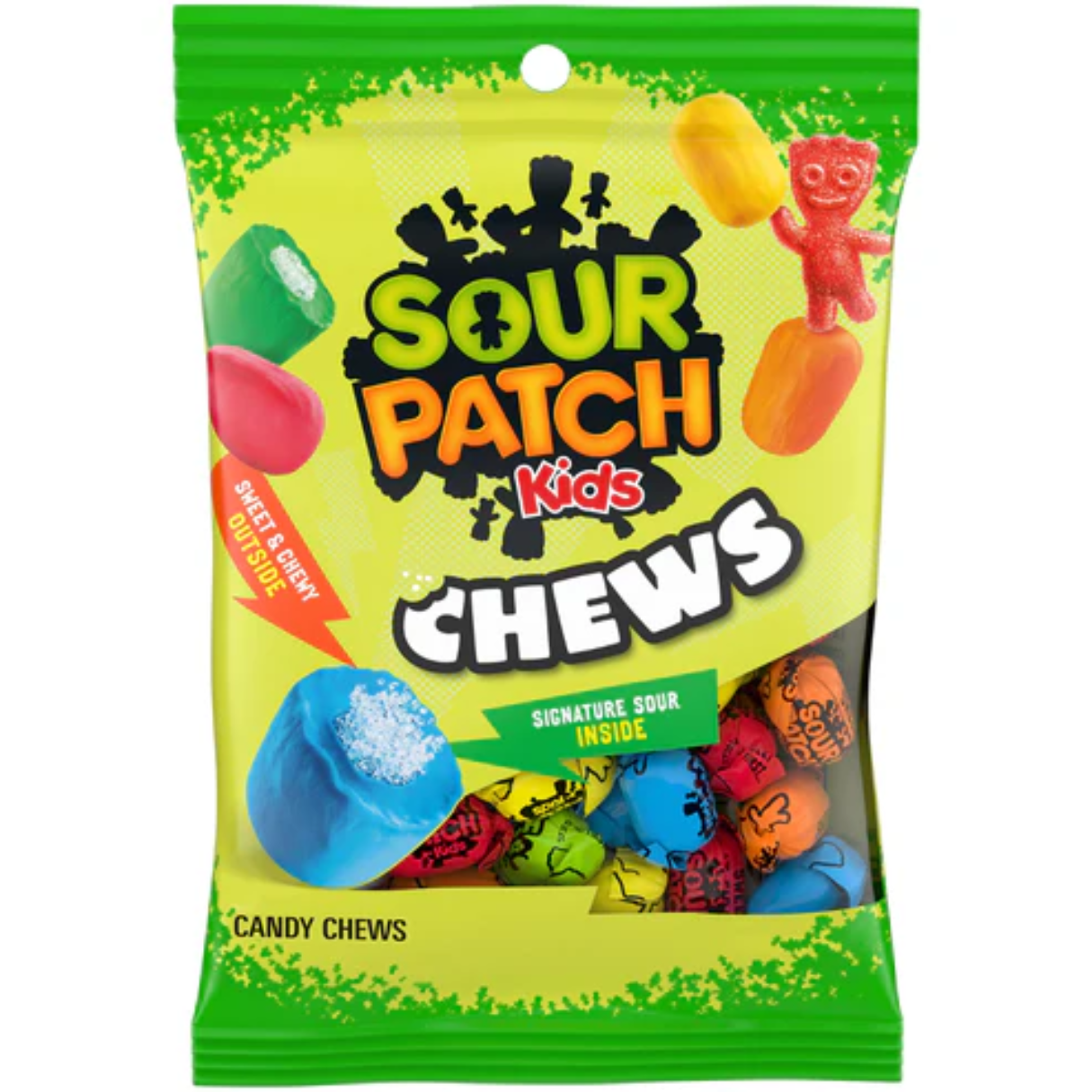 Sour Patch Kids Chews - 5.12oz 12ct