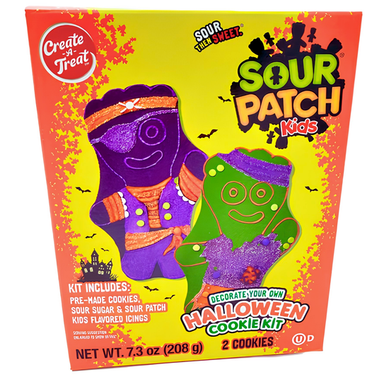 Sour Patch Kids Halloween Cookie Kit 7.9oz 8ct