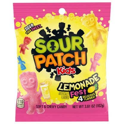 Sour Patch Kids Lemonade Fest 3.61oz 12ct