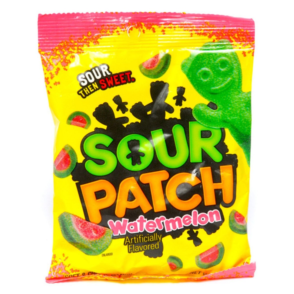 Sour Patch Watermelon Soft & Chewy Candy Bag 3.6oz - 12ct