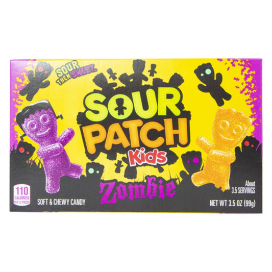 Sour Patch Kids Zombie Theater Box 3.5oz - 12ct